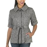 Merona Elbow Sleeve Belted Jacket - Herringbone