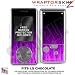 Fire Purple WraptorSkinz Skin for LG Chocolate vx8500 phones by TuneTattoozTM