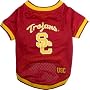 NCAA Dog Jersey, Large, University of Southern California Trojans