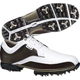 Nike 2010 Tour Premium Golf Shoes, White/Dark Cinder, 7 M