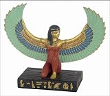 Small Kneeling Winged Isis Statue Museum Reproduction