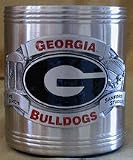 Georgia Bulldogs NCAA Pewter Can Cooler