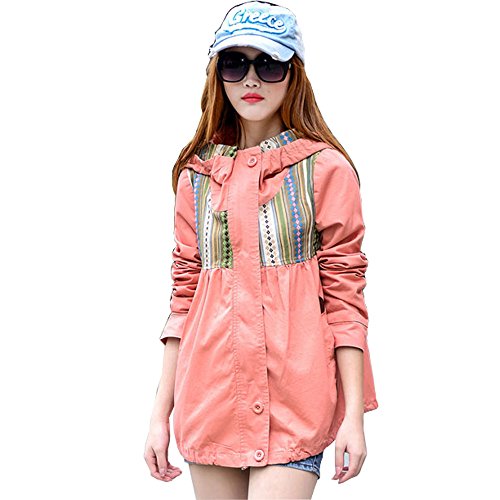 ウィンドブレーカー スプリングコート ジャケット ブルゾン カーディガン パーカー 春物 薄手 カジュアル 大きいサイズ かわいい ショート丈 オリジナルグッズ付属 NPR0021