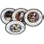 Portmeirion A Christmas Story Dinner Plates, Series 3, Set of 4