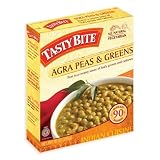 Tasty Bite Entree, Agra Peas & Greens, 10-Ounce Boxes (Pack of 12)