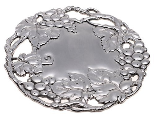 Arthur Court Grapevine 8-Inch Round Trivet