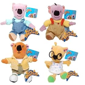 Les Fr�res Koala coffret beanie doux en peluche (Frank, Buster, Ned et Mitzi)
