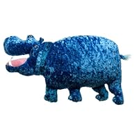 Eric Carle African Savannah Hippopotumus Decorative Pillow