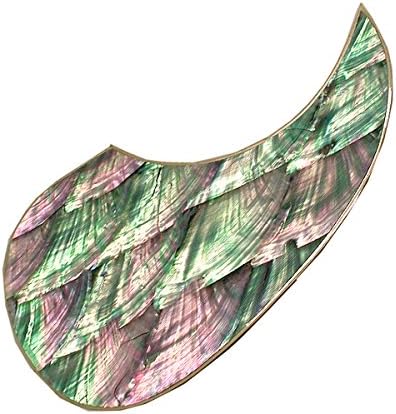 Acoustic Guitar Pickguard Teardrop Shape Self Stick Abalone Pearl
