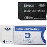 Lexar MSDP256-40-331 256MB Platinum Memory Stick PRO Duo (Retail Package)
