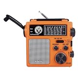 Eton FR250 Emergency Crank Radio Orange by Eton