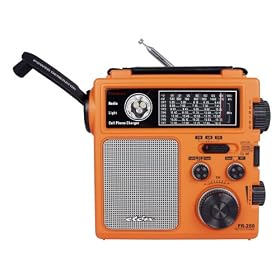 Eton FR250 Emergency Crank Radio Orange by Eton