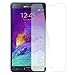 Samsung Note 4/ S5/ S4 - Nue Design Cases TM 9h Hardness Premium Tempered Glass Screen Protector Real Explosion-Proof/Anti-Scratch/Anti-Shatter/Oleophobic Coating/Ultra Clear [1-Pack] (Samsung Galaxy NOTE 4 IV)