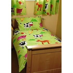 Farmyard cot bed / Junior duvet set