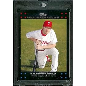 2007 Topps Update # 101 Jayson Werth Philadelphia Phillies MLB Baseball Card 2007 Topps Update # 101 Jayson Werth - Philadelphia Phillies - MLB Baseball Card