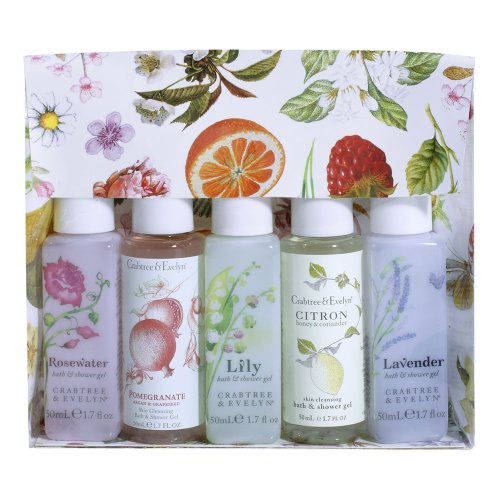 Crabtree & Evelyn Modern English Floral Bath and Shower Gel Sampler 5 x 50ml Preisvergleich