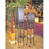 IMAGE OF Large Classic Floor Urn with Plastic Liner Finish: Spanish Moss (Indoor/Outdoor Use)