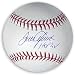 Tom Seaver Autographed/Hand Signed official Major League Baseball inscribed HOF 92 (New York Mets)