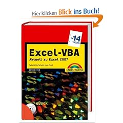 Excel-VBA in 14 Tagen. Aktuell zu Excel 2007: Schritt f�r Schritt zum Profi