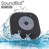 UPC 617629992748 product image for SoundBot® SB518FM FM RADIO Water Resistant Bluetooth Wireless Shower Speaker Han | upcitemdb.com