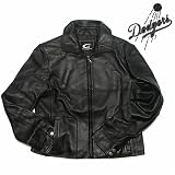 Los Angeles Dodgers Full Zip Leather Elite Lamb Women's Jacket by G-III