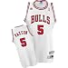 Chicago Bulls John Paxson Adidas Swingman Jersey White