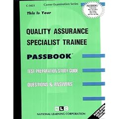 Quality Assurance Specialist Trainee (Passbook Series)