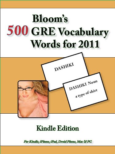 Blooms 500 GRE Vocabulary Kindle Edition