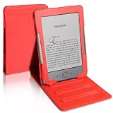 Rot Buch Schtand Schutzh�lle Mit Magnetisch Schluss F�r Neues Amazon Kindle 4von "Yousave"