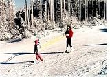 Ski Starter - teach kids to downhill ski: BELT, HARNESS  TOE-HOLD