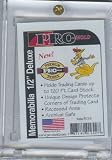 Pro-Mold Memorabilia Half Inch Deluxe 1 Screw Baseball Card Holder