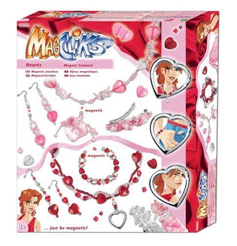 Childrens Toyshop  Spielwaren : MagCliks Schmuckset 09779 - Hearts