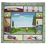 Patch Magic King Golf Duvet Cover, 108-Inch by 98-Inch