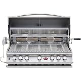 Cal Flame 40 Inch 5 Burner Natural Gas Grill Built In