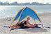 I-Shade Surfer Beach Shelter and Blanket - Blue