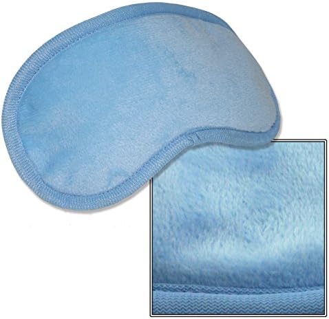 Travel Pillow Set - Best Sleeping For Airplane, Car - Soothing Blue - Handy Carry Snap - PLUS Premium Eye Mask and Earplugs in Case - 100% Sleep Assurance Guarantee - Lifetime Product Warranty!