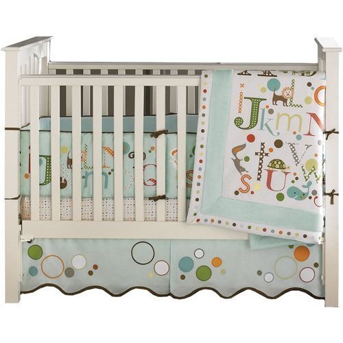 MiGi Alphabet 4 Piece Crib Set