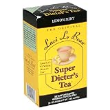 Laci Le Beau Dieters Tea, Lemon Mint, Tea Bags, 30-Count Box (Pack of 4)