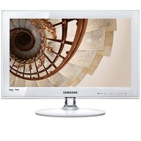 Samsung UE22C4010 22-inch Widescreen HD Ready Slim LED TV with Freeview- White