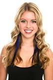 Color Fiend Blue Fade Clip-In Synthetic Hair Extensions 2 Pack
