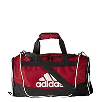 adidas Defender II Duffel Bag (Small), University Red, 11.75 x 20.5 x 11-Inch
