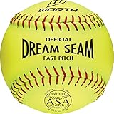 Worth Official Asa Dream Seam Fast Pitch Softballs One Dozen