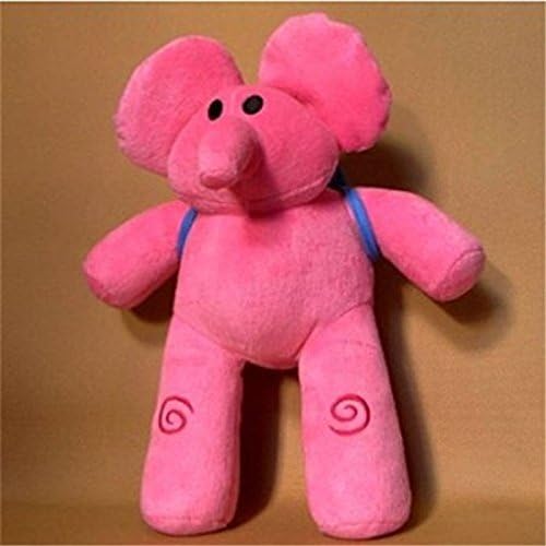 Alipay Cute Cartoon Set of 3pcs Plush 11" Pocoyo,pato,elly Cartoon Stuffed Plush Pillow Toys + 1pcs Alipay wristband