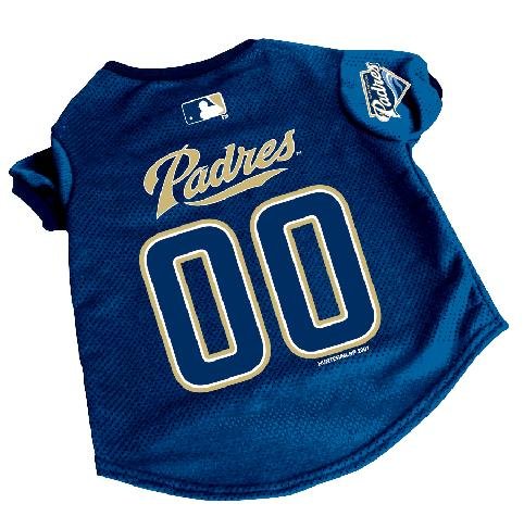 Officially Licensed By the MLB - San Diego Padres Dog Baseball Jersey - Medium