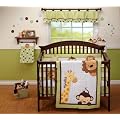 Nojo Little Bedding Jungle Pals 4 Piece