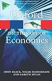 A dictionary of economics