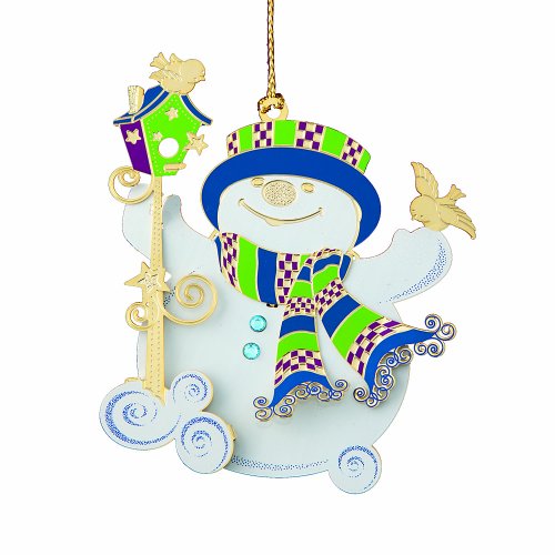 ChemArt Snippety Snowman Ornament