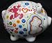 Disney 'I Heart Mickey Mouse' White Ceramic Piggy Bank- Disney Parks Exclusive & Limited Availability