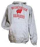 Wisconsin Badgers Reebok Hooded Fleece Sweatshirt Mens - Athletic Grey