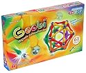 BEGINNER Pack: Rainbow (61 pieces) Goobi Magnetic Construction Set.  Contains 35 mixed rainbow color bars, 18 spheres and 8 tripods.